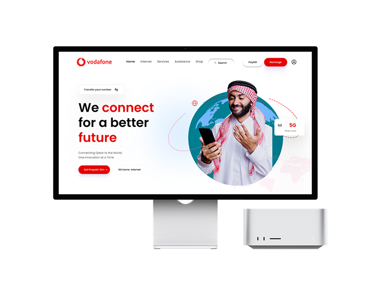 UX Portfolio - Vodafone